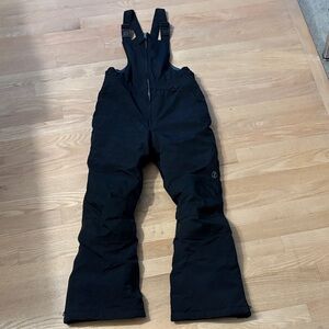 Lands' End Black Kids' Snow Bib